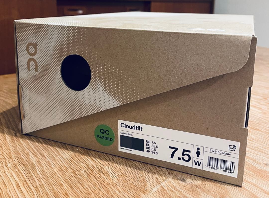 On Cloudtilt Black オン ブラック24 24.5