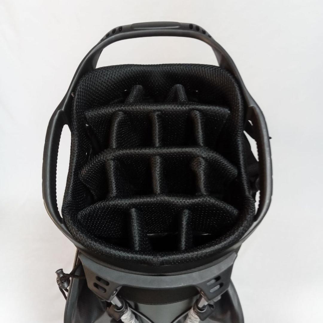 ベニントン ZONE 14分割 スタンド式キャディバック ダークグレー&ホワイト