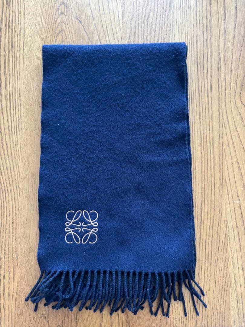 ロエベ　リバーシブル　マフラー