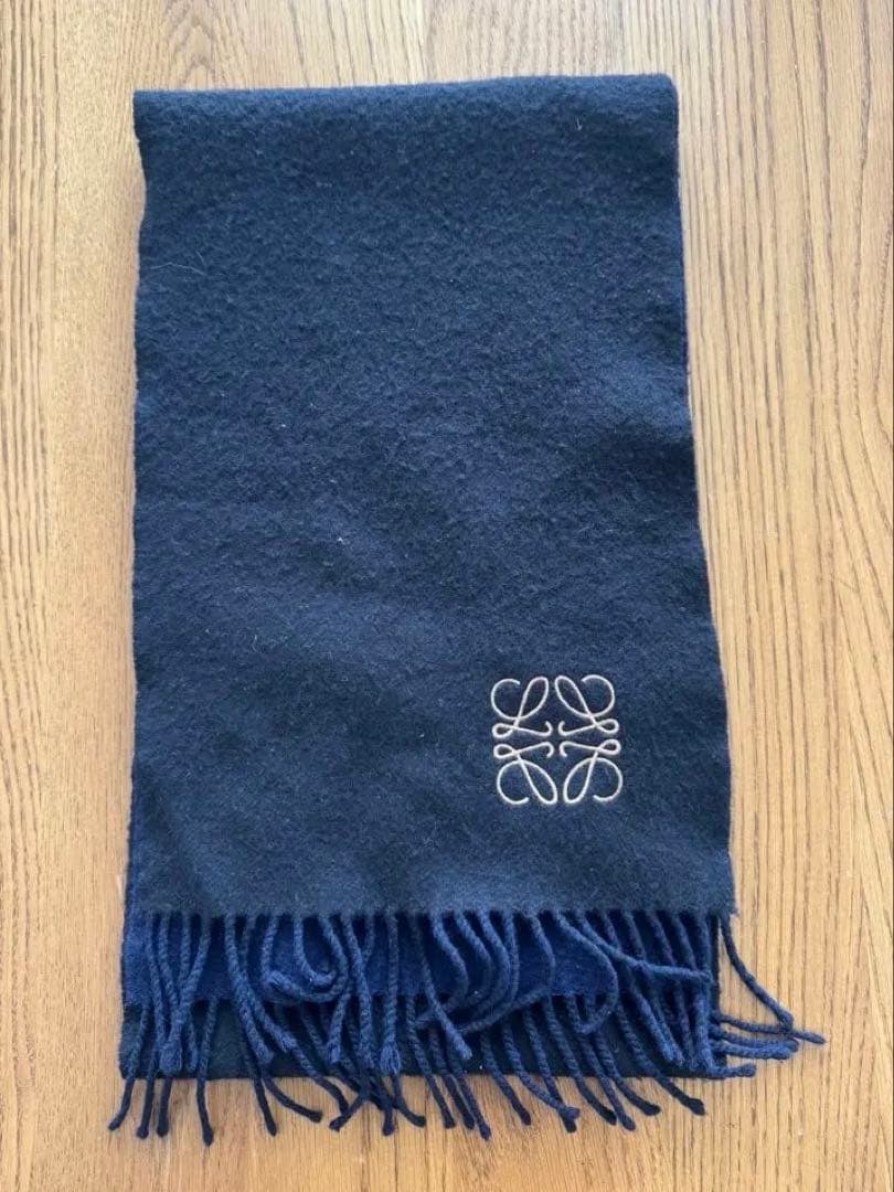 ロエベ　リバーシブル　マフラー