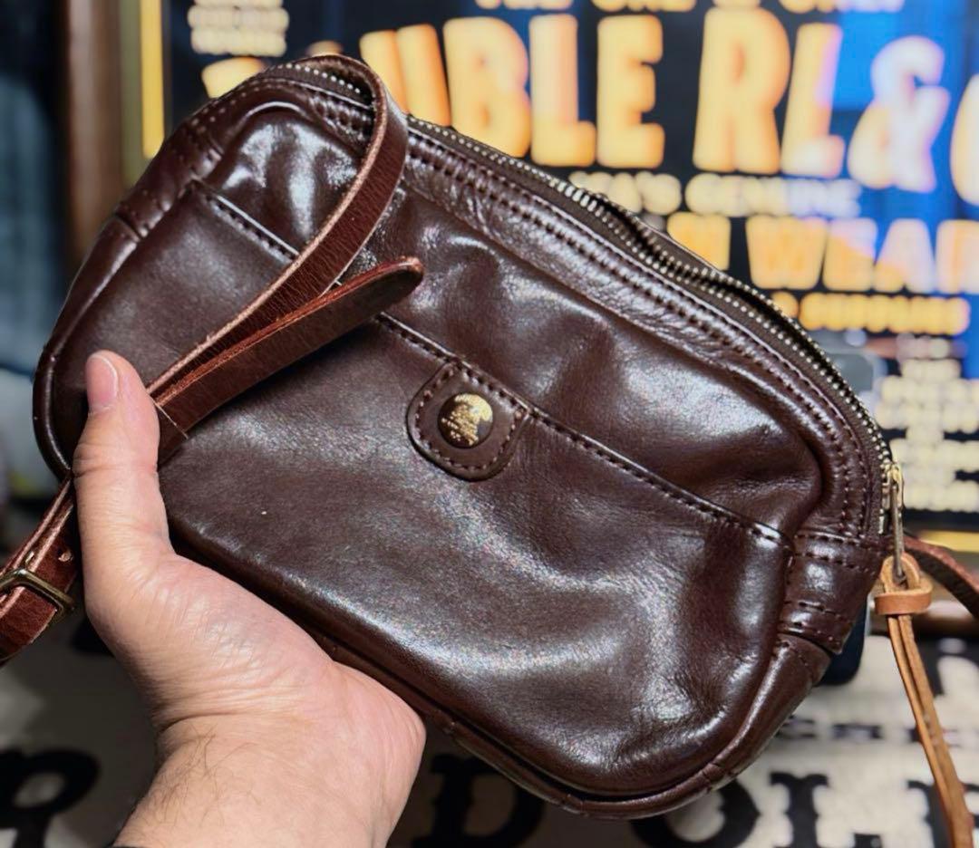 【未使用】 RRLバイカースタイル小物入れ