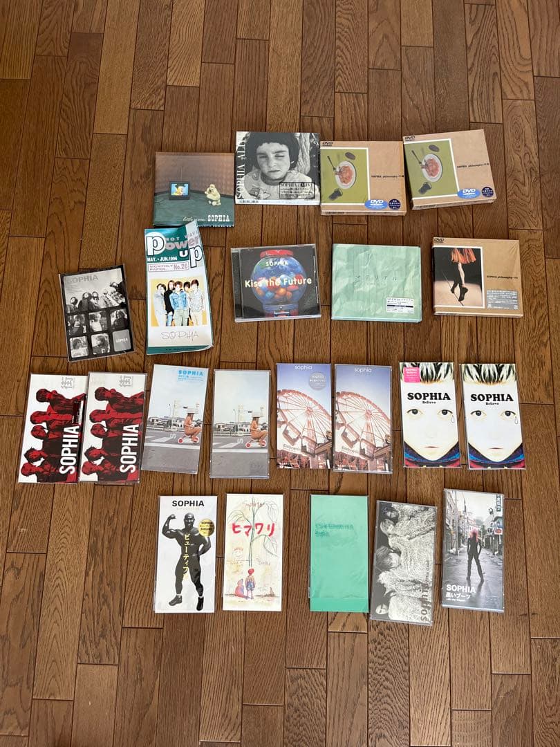 SOPHIA DVD/CD/VHS/フライヤー　グッズ　まとめ売り