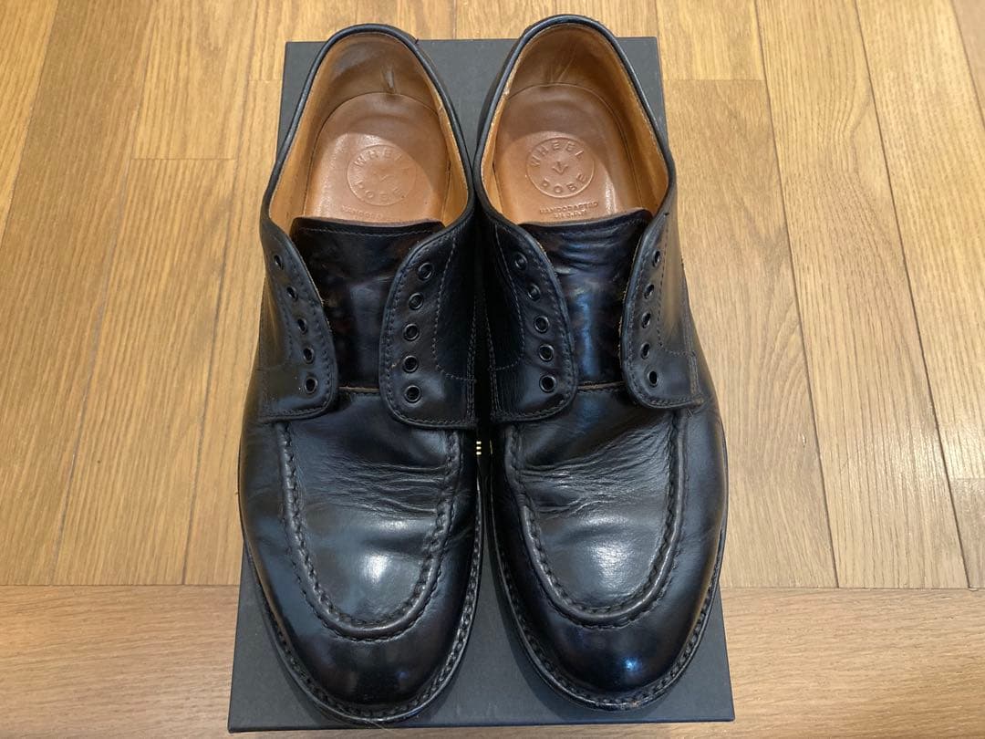 靴 WHEELROBE HEAVY STITCHING MOC TOE 8D