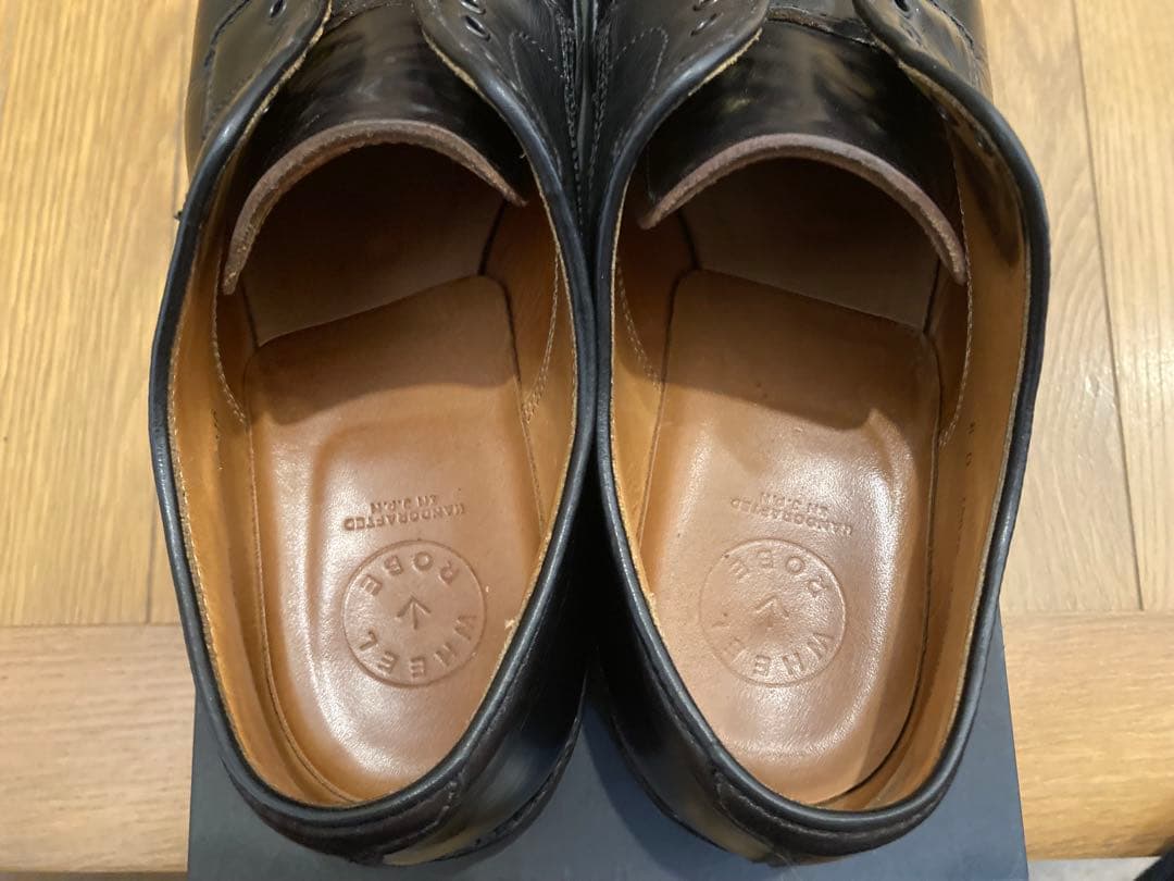 靴 WHEELROBE HEAVY STITCHING MOC TOE 8D