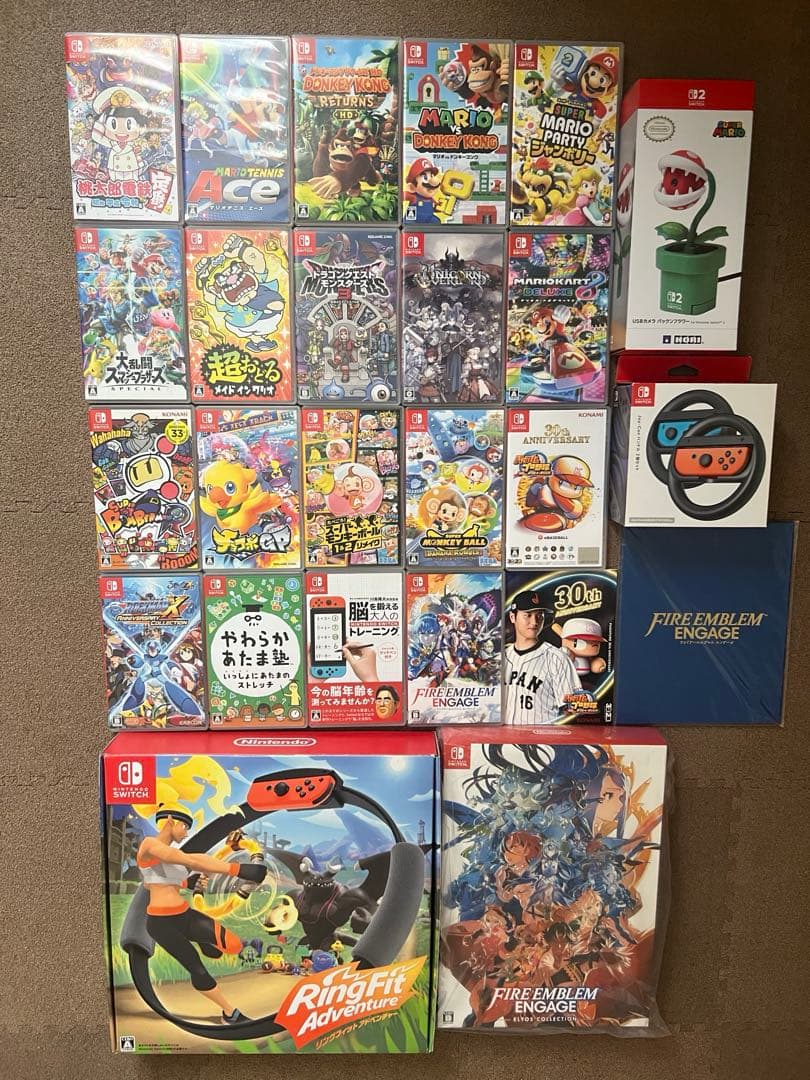 ニンテンドー　Switch ゲーム　ソフト　大量　まとめ売り