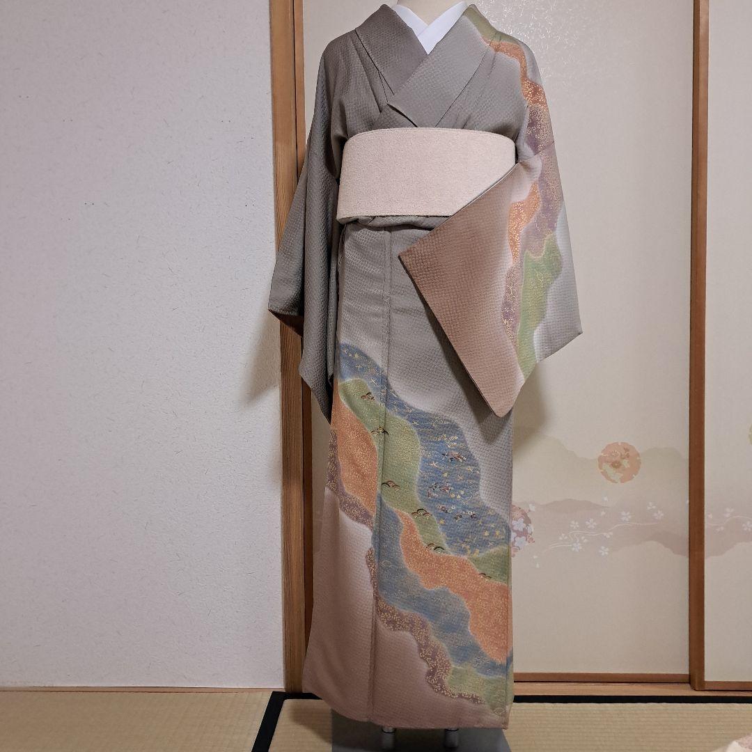 soujun　紋付訪問着、訪問着　正絹袋帯 　博多織付け帯