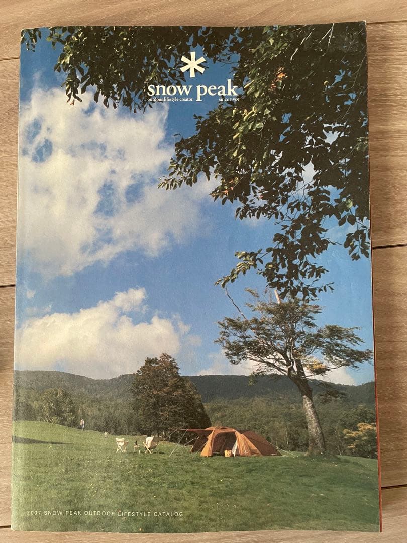 スノーピーク カタログ　2006-2010