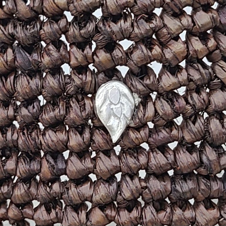 【人気】　ヘレンカミンスキー　かごバッグ　トート　ラフィア　バケツ型　ブラウン