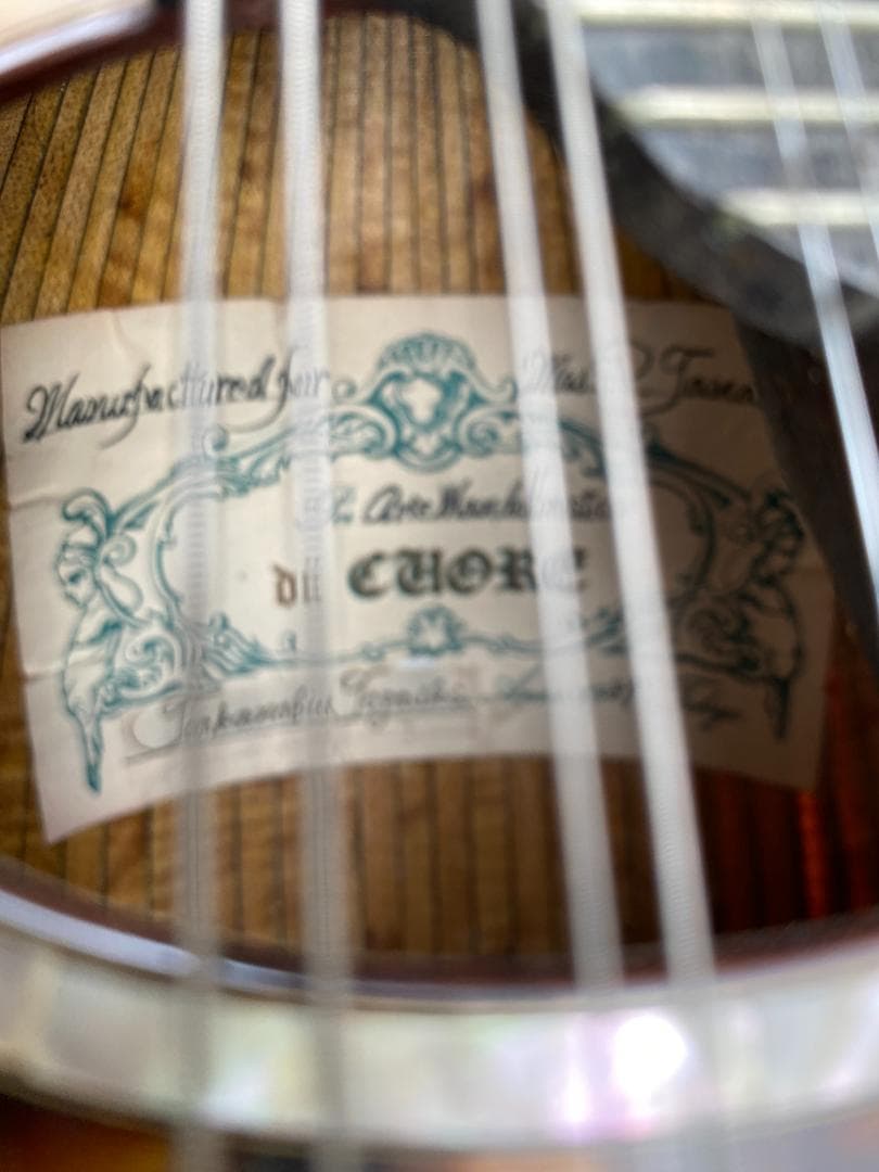 木製マンドリン ケース付き