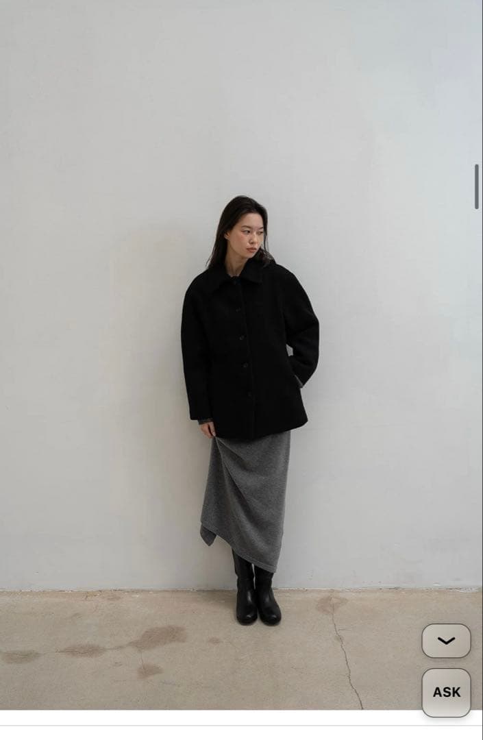 ジャケット・アウター ohotoro Hourglass Half Coat