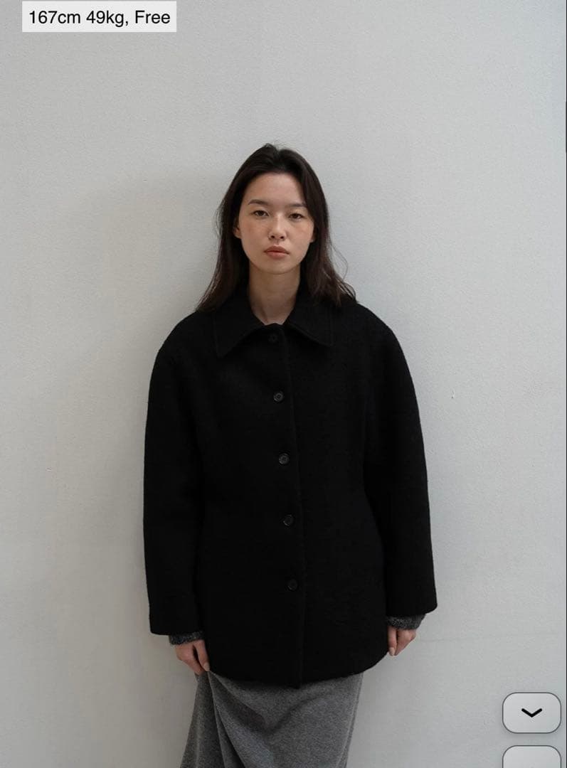 ジャケット・アウター ohotoro Hourglass Half Coat