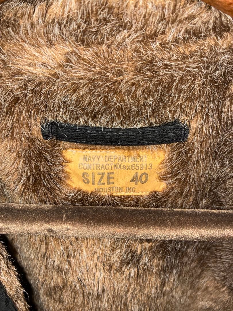 ヒューストン　houston n-1 デッキジャケット　サイズ40 n1