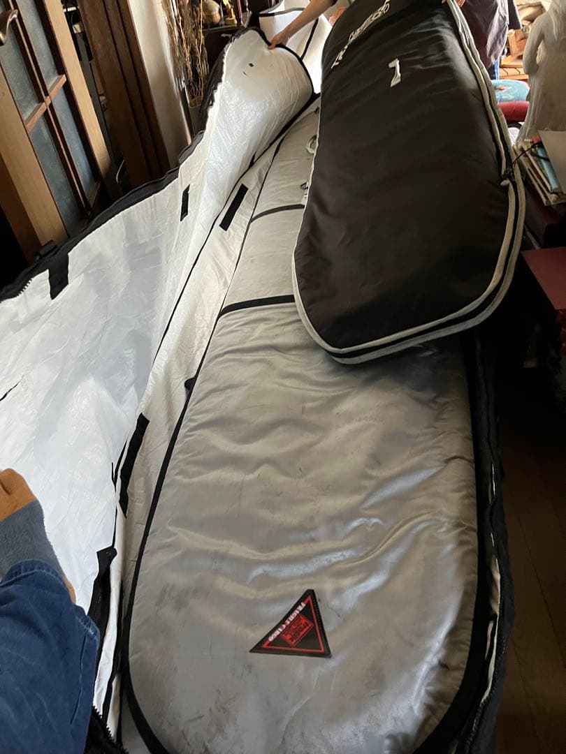 DESTINATION サーフボードケース ブラック ロングボード3、4本用