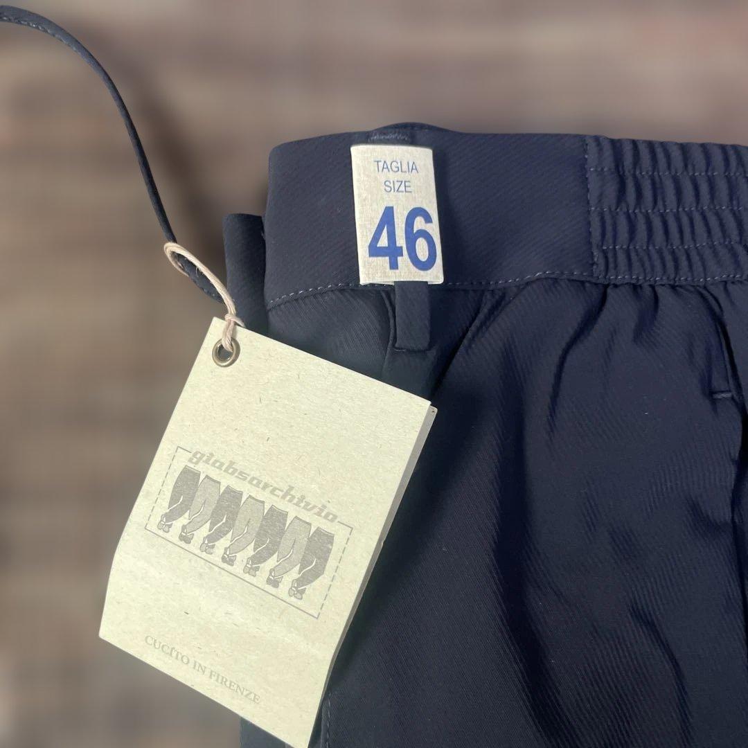 新品 46 giab's ARCHIVIO マサッチョ ストレッチスラックス