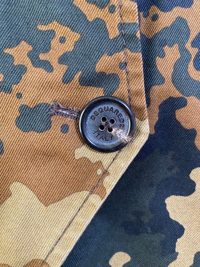 DSQUARED2 カモフラージュ MA-1ジャケット