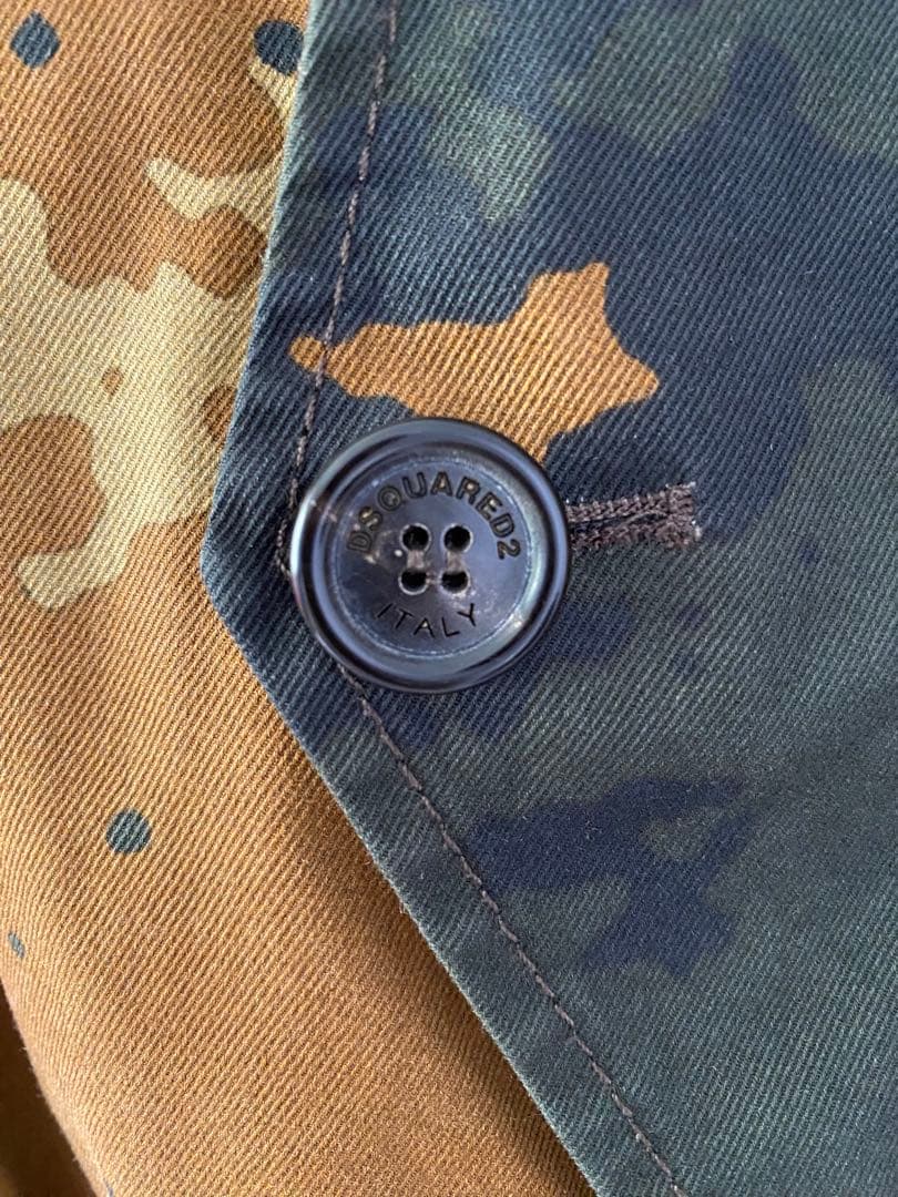 DSQUARED2 カモフラージュ MA-1ジャケット