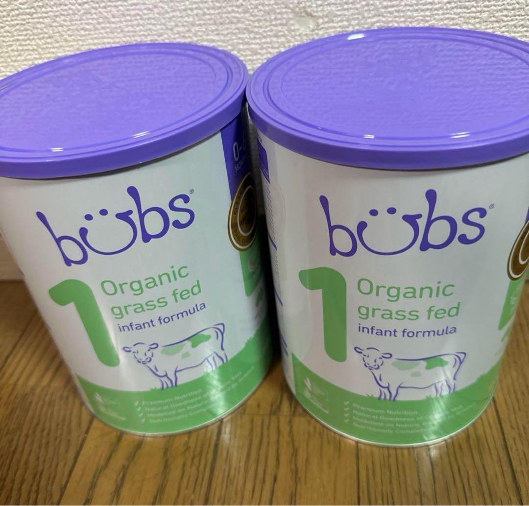 bubs オーガニック粉ミルク 2缶