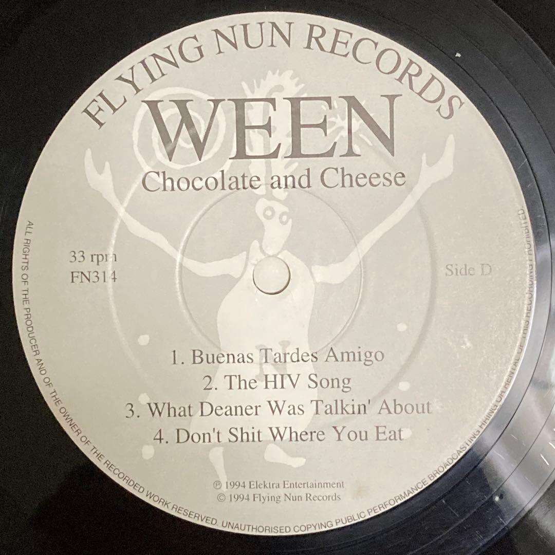 Ween/CHOCOLATE AND CHEESE/アナログLPレコード/EU盤