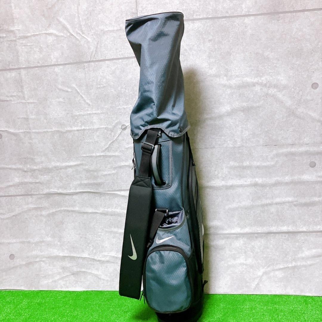 【極美品】NIKE ゴルフ キャディバッグ 9型 14分割 カート式 希少