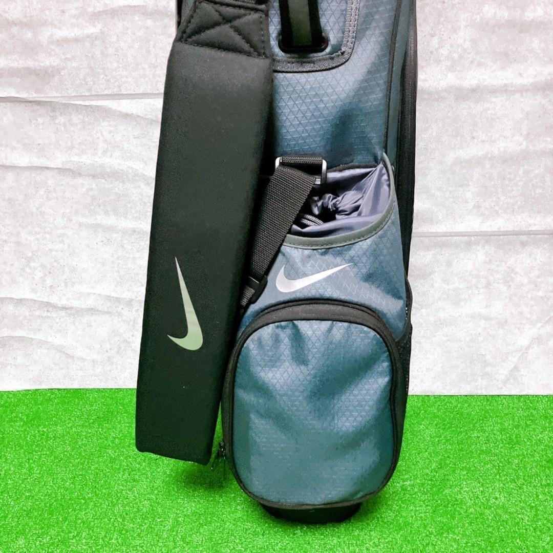 【極美品】NIKE ゴルフ キャディバッグ 9型 14分割 カート式 希少