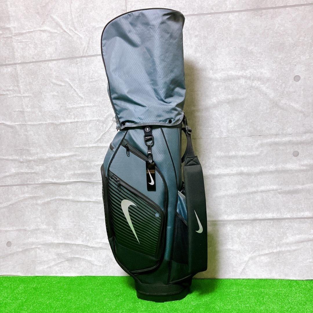 【極美品】NIKE ゴルフ キャディバッグ 9型 14分割 カート式 希少