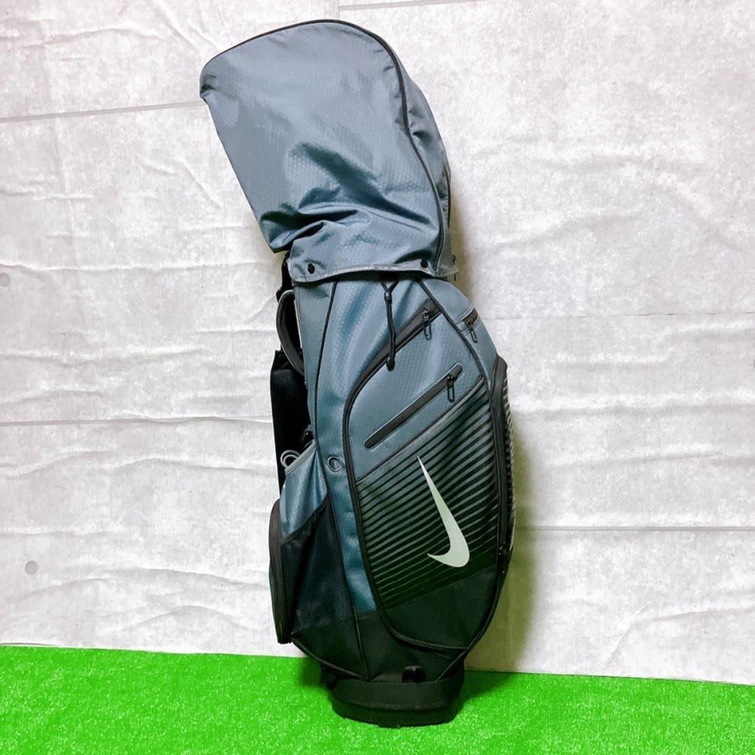【極美品】NIKE ゴルフ キャディバッグ 9型 14分割 カート式 希少