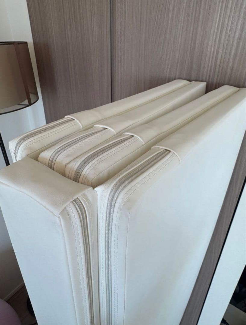 【でにーろ】ケラッタ kerata プレイマット ホワイト 200×140