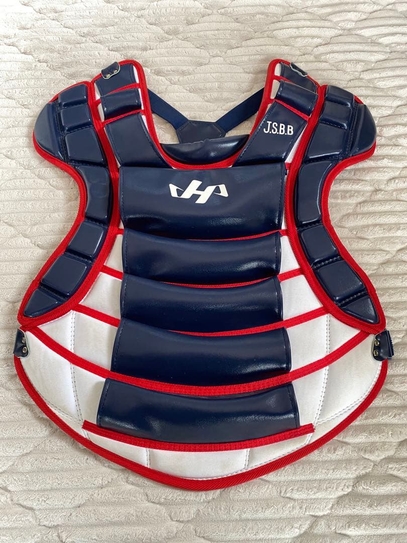 ハタケヤマ　軟式　キャッチャー防具セット　カバン付き