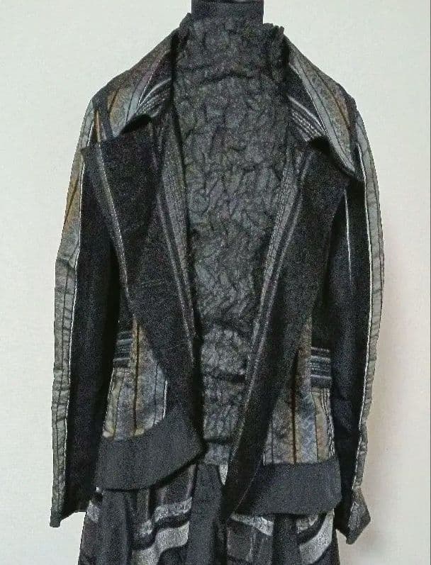 四点セット　エイココンドウ上着　ネロ　スカート　グレーのプリーツインナー　帽子