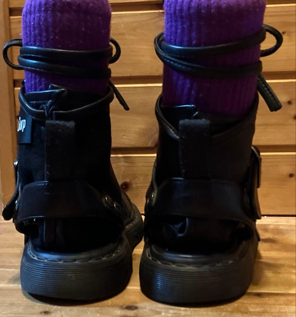 norha 【超希少】Lieve Van Gorpレザータビ黒『美品』