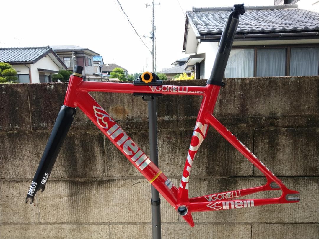 【9/30まで】Cinelli Vigorelli Shark フレームセット