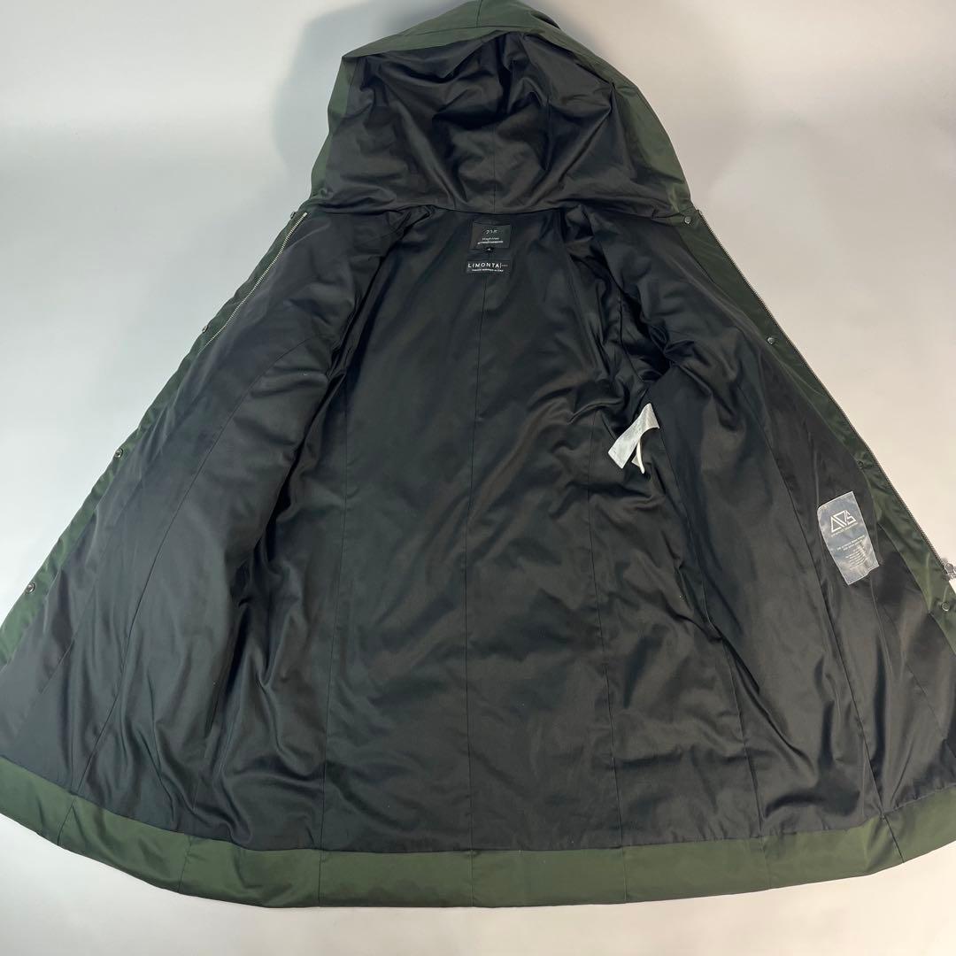 46 大きめ　23区　ロングダウンコート　フード付き　ADS LIMONTA