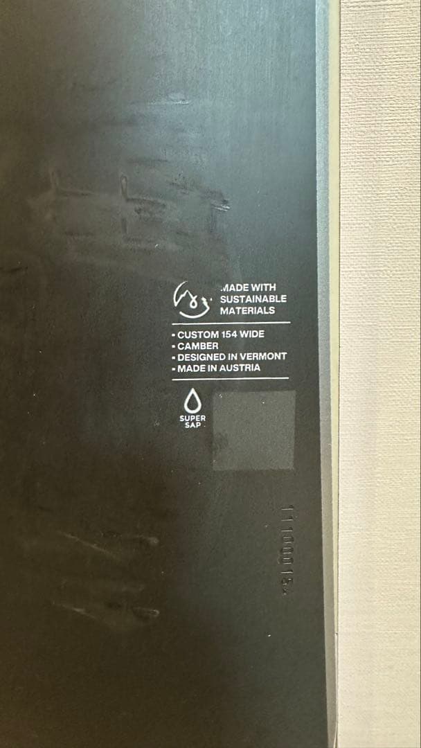 スノーボード 22-23 Burton CUSTOM CAMBER 154wide