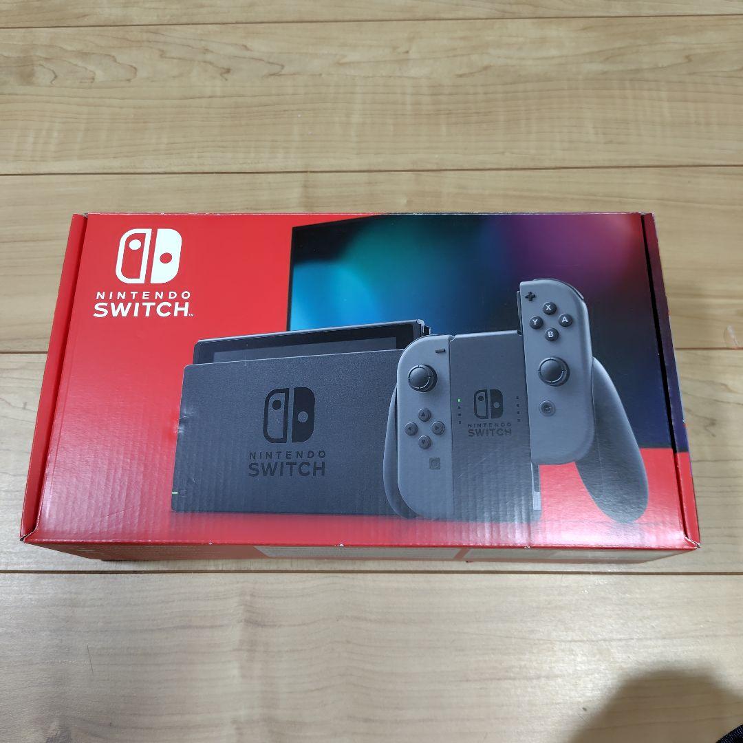 Nintendo Switch　グレー 本体 備品付き