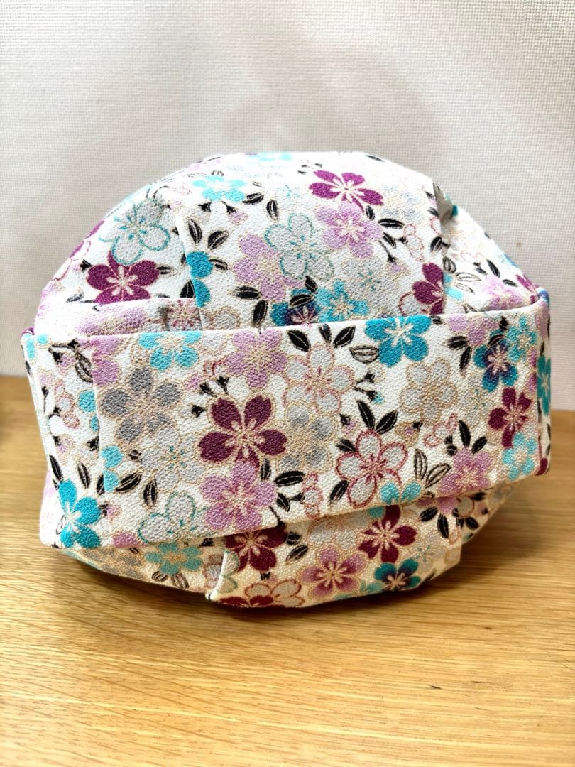 桜づくし　 （アイボリー・薄紫）着物バック和装バッグ　卒業成人式七五三結婚