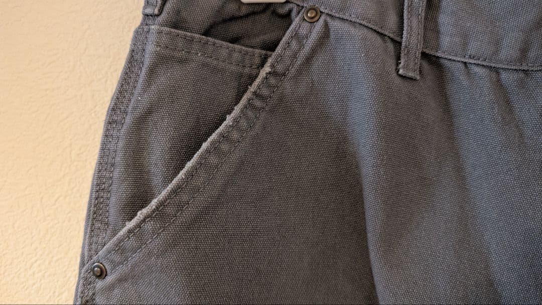 Carharttダブルニーパンツ B136-GVL W30 USA製　レアカラー