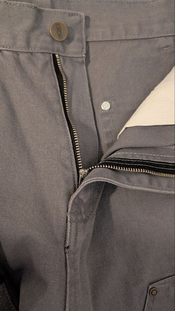 Carharttダブルニーパンツ B136-GVL W30 USA製　レアカラー