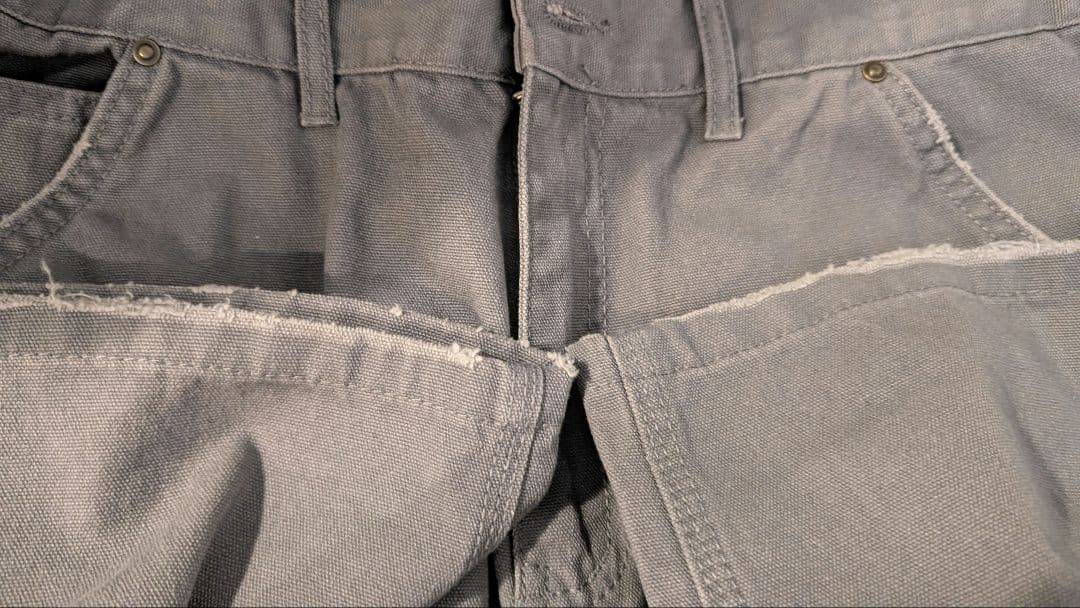 Carharttダブルニーパンツ B136-GVL W30 USA製　レアカラー