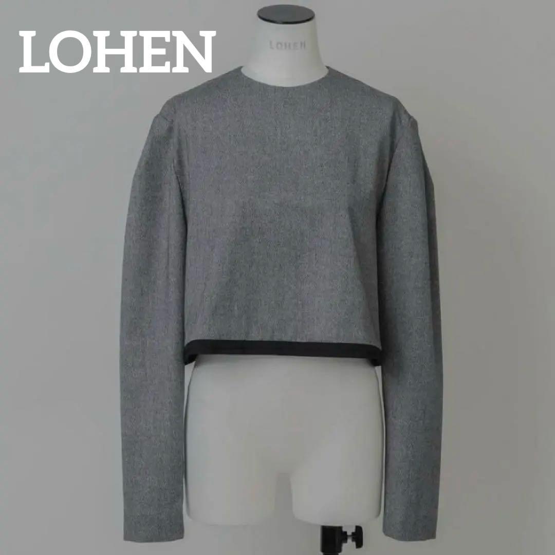 【タグ付き】LOHEN ローヘン　バイカラーカットオフプルオーバー