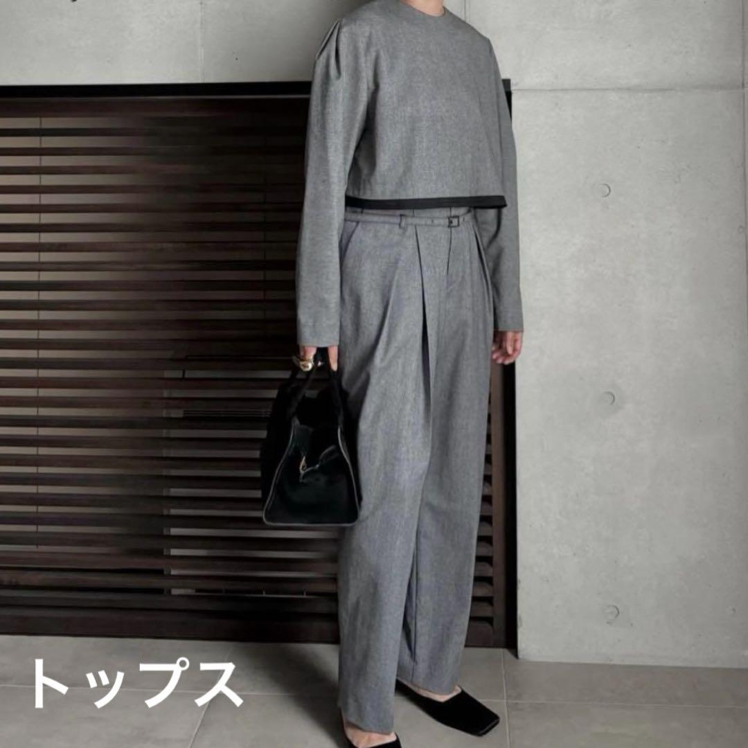 【タグ付き】LOHEN ローヘン　バイカラーカットオフプルオーバー