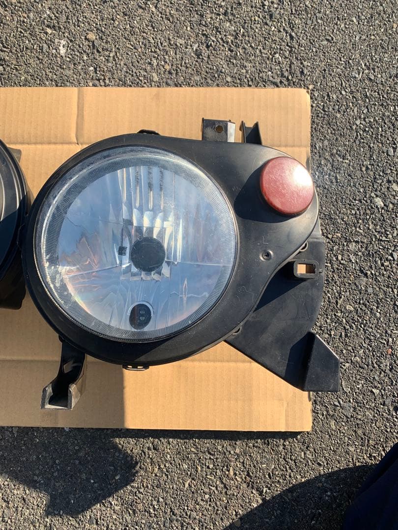 プロフ説明必読！HE21SラパンSSヘッドライト。