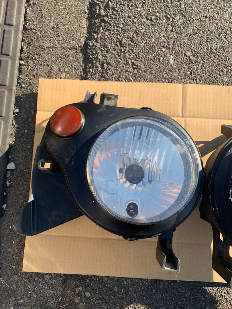 プロフ説明必読！HE21SラパンSSヘッドライト。