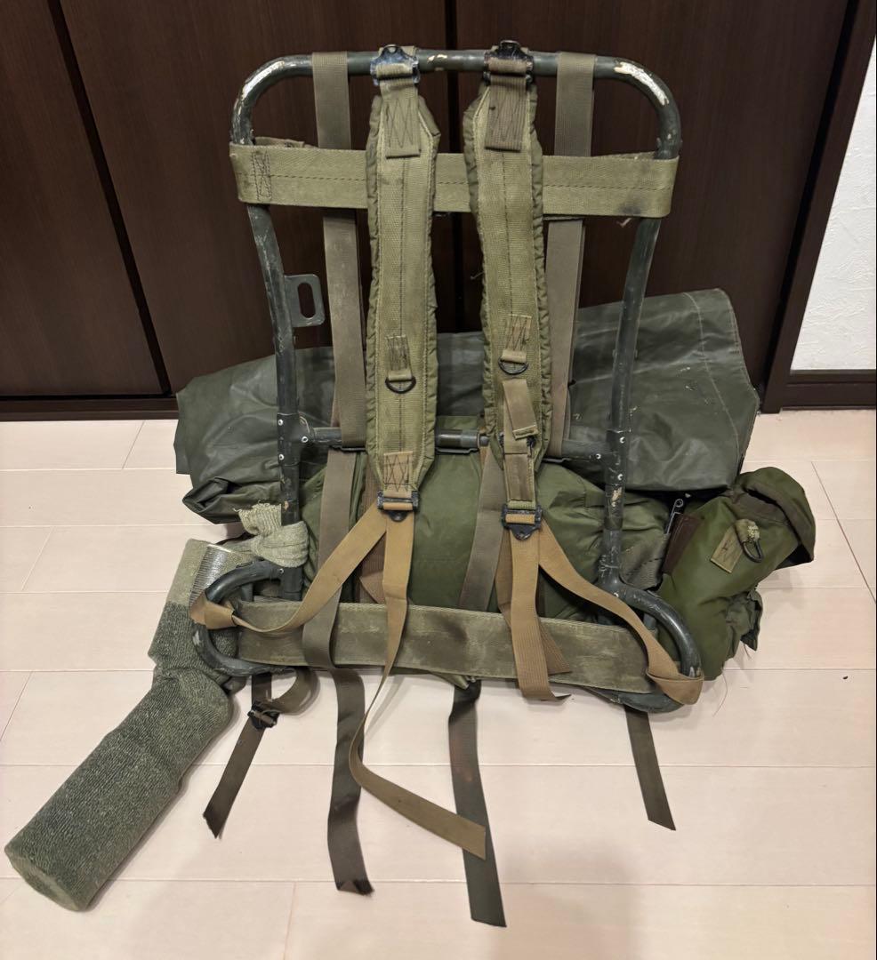 【米軍放出品】実物ライトウェイトラックサックセット　ベトナム戦争