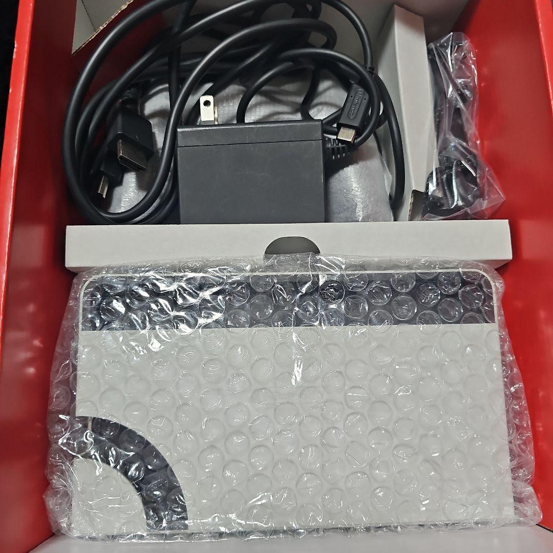 が*く様 Nintendo Switch 有機ELモデル ホワイト&スーパーマリ