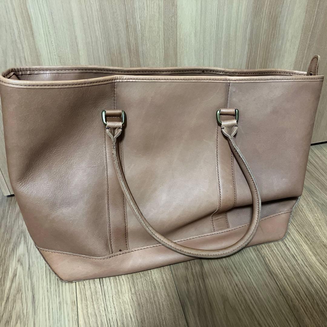 L.L.Bean レザートートバッグ　ほぼ未使用