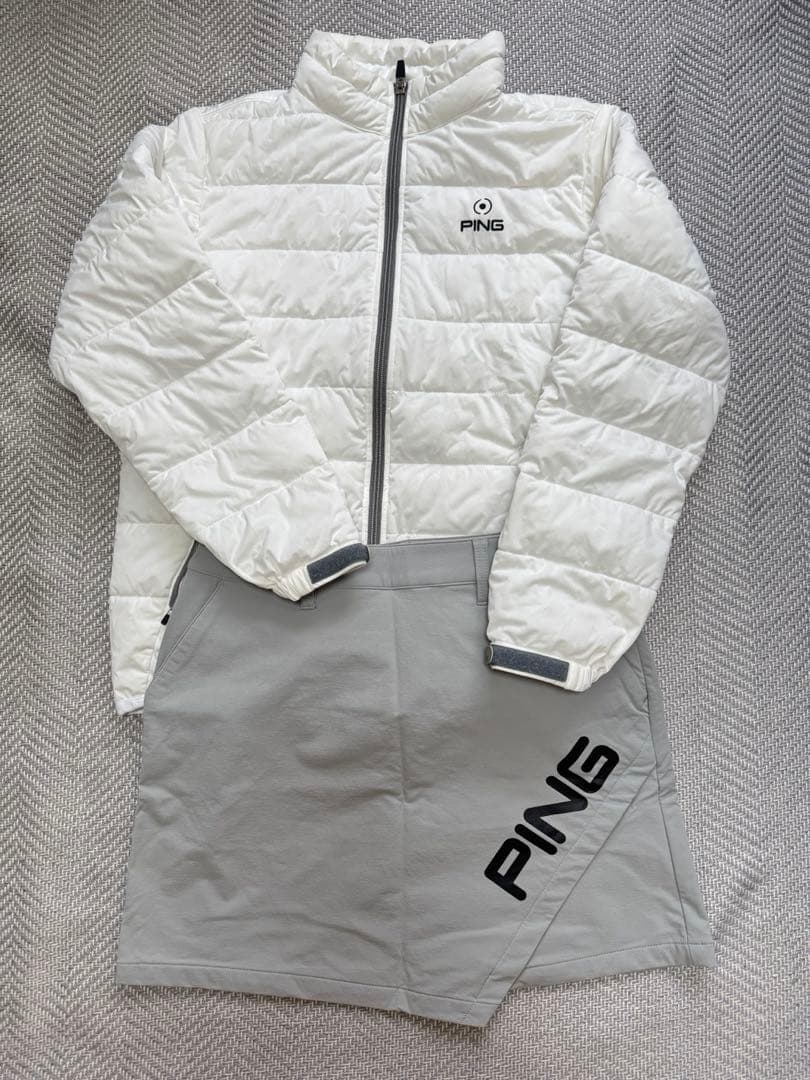 PING レディース　ダウン&スカート