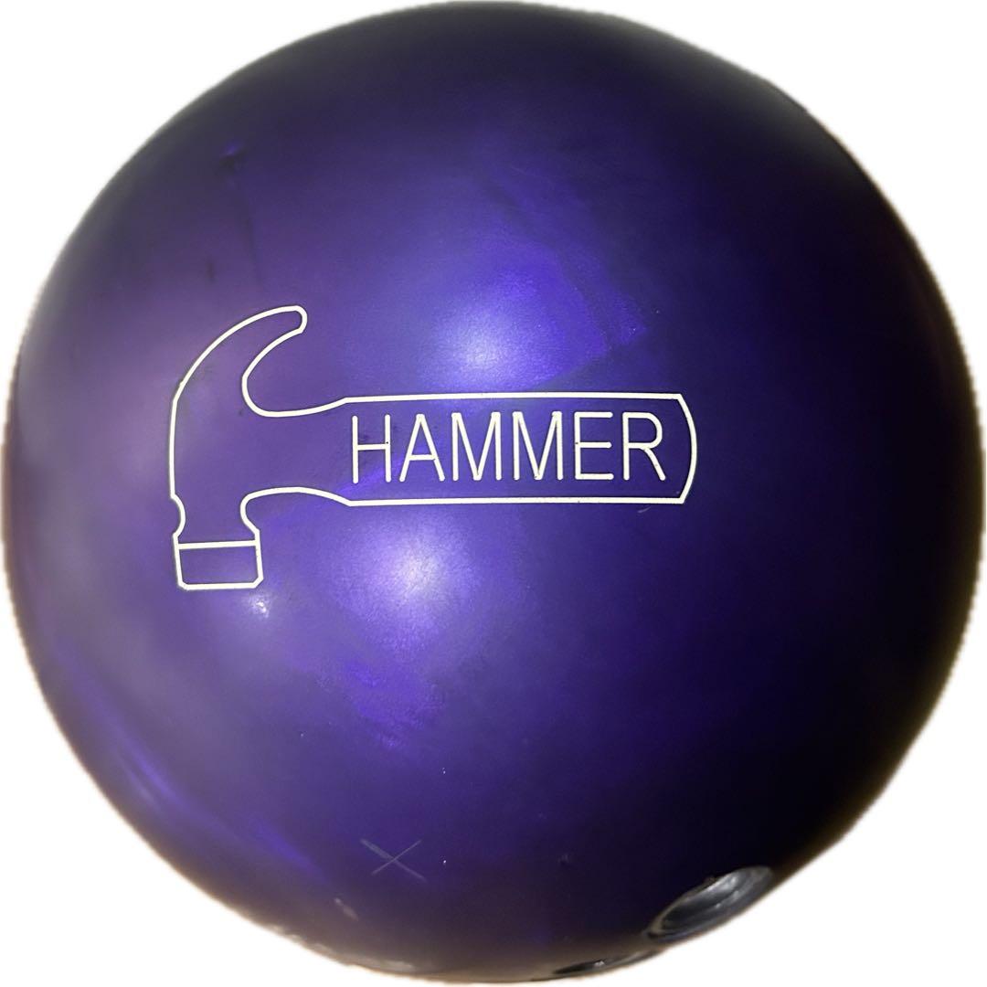 【美品】パープルパールウレタン 15ポンド hammer レジェンドスター