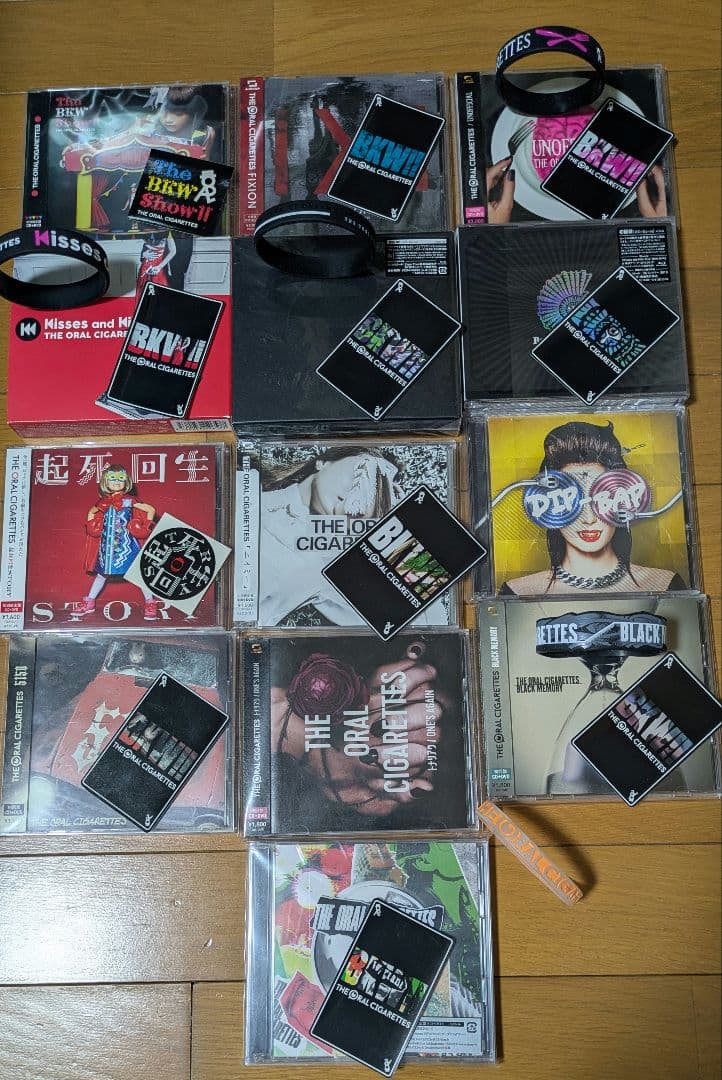 【帯•BKWカード付】THE ORAL CIGARETTES CD セット