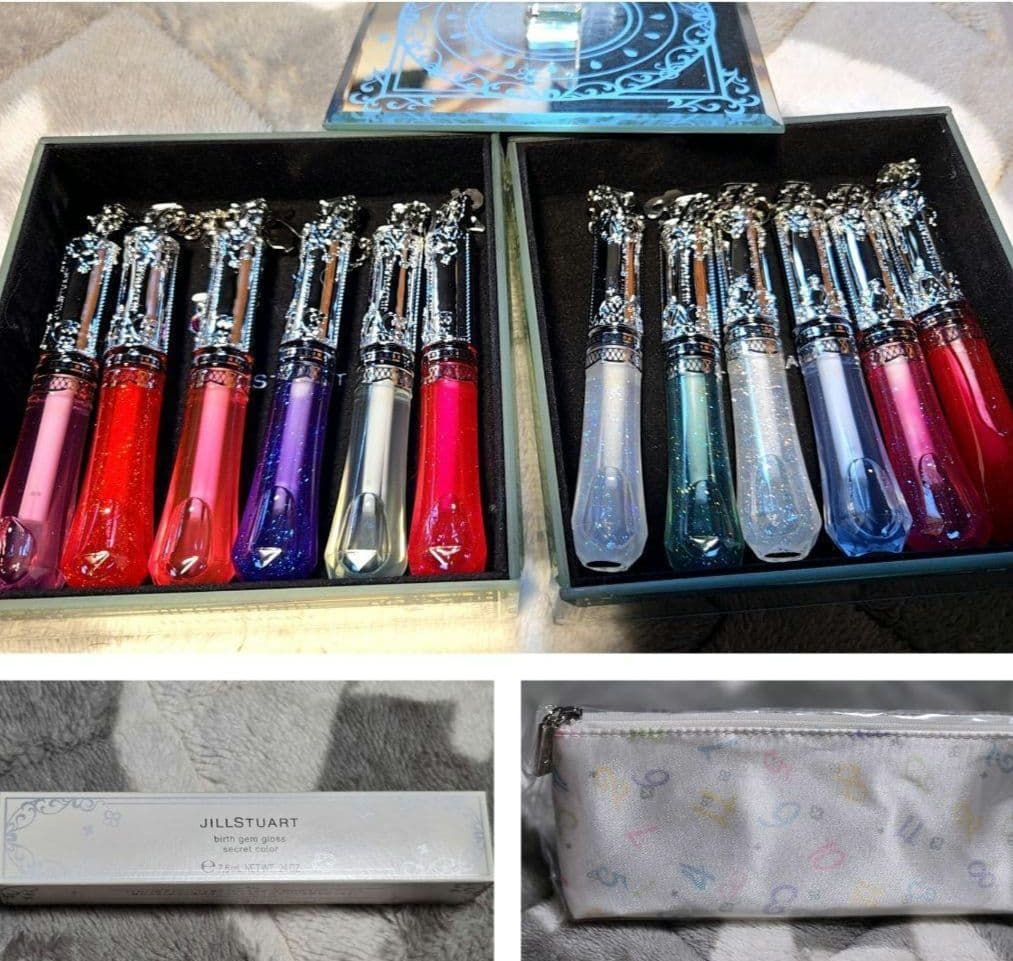 ジルスチュアート バースジェムグロス シークレットグロス 13本 ポーチ