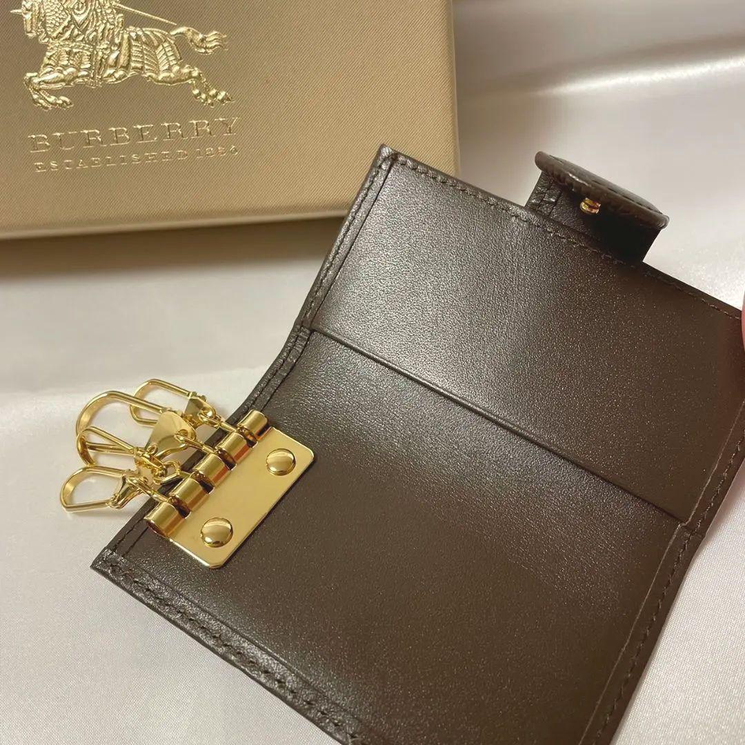 【新品未使用】BURBERRY バーバリー ノバチェック キーケース 箱付き